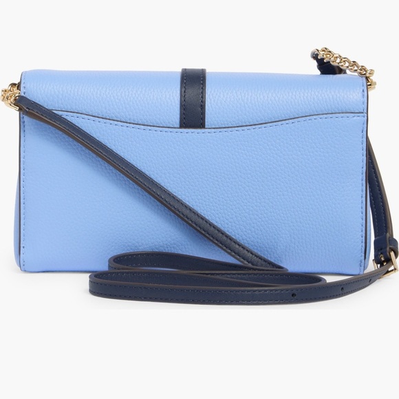 Kate Spade New York-Knott Flap Chain Small Leather Crossbody - Picture 8 of 14